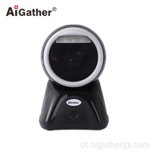 Leitor de código QR de desktop AiGather USB 1D 2D